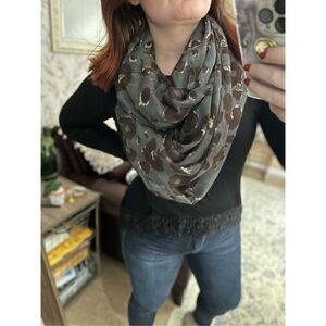 Animal print scarf 